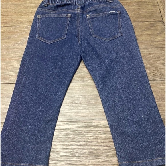 Nautica 3T elastic waist straight leg boy jeans - Picture 2 of 4